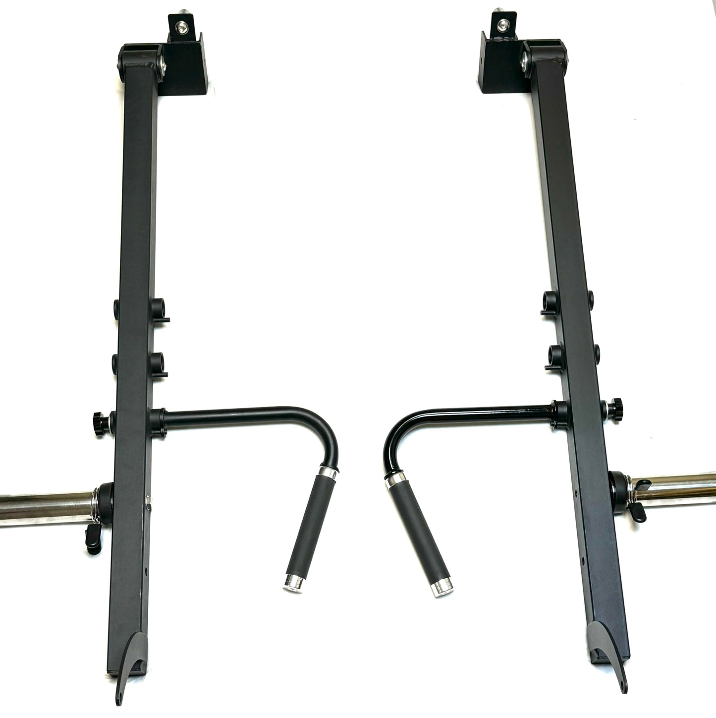 Commercial Home Gym - Smith Machine w/ Cross Cables - Built in 350 lbs Weights - Black - Standard