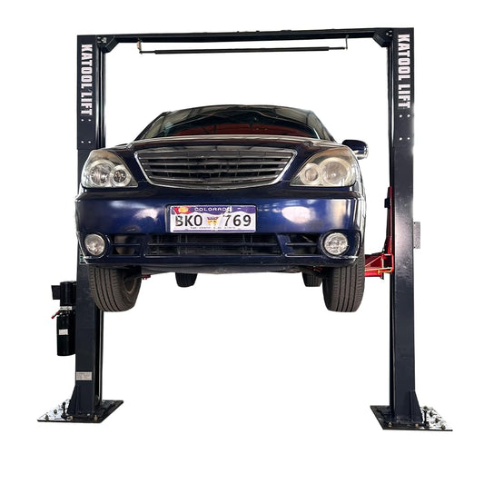 KATOOL 12000lbs 4.0HP Single Point Release 2 Post Car Lift 2 Post Overhead Auto Truck Tractor Lift for Repair Store