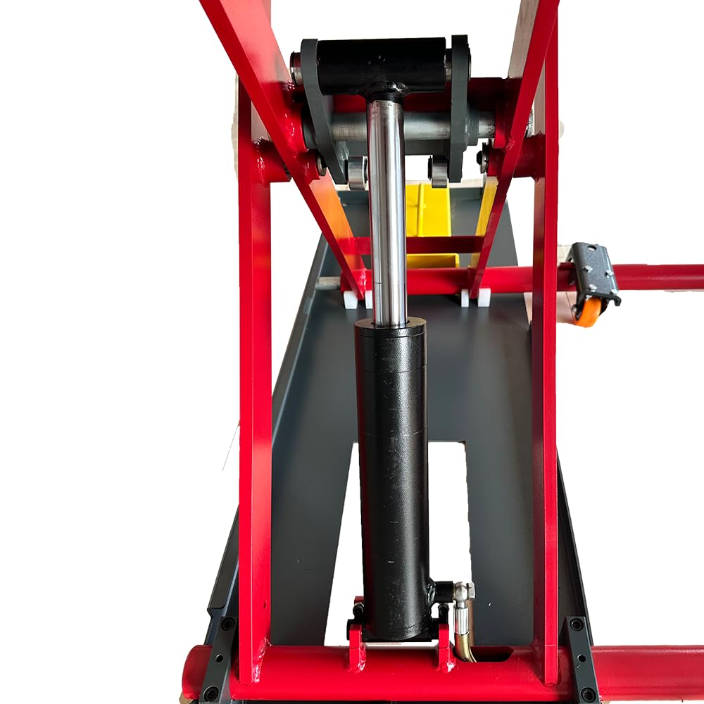MOTOOL KT-X77 7000 lbs Portable Medium Height Scissor Lift Adjustable Height Lift for Cars, SUVs and Light Trucks (KT-X77)