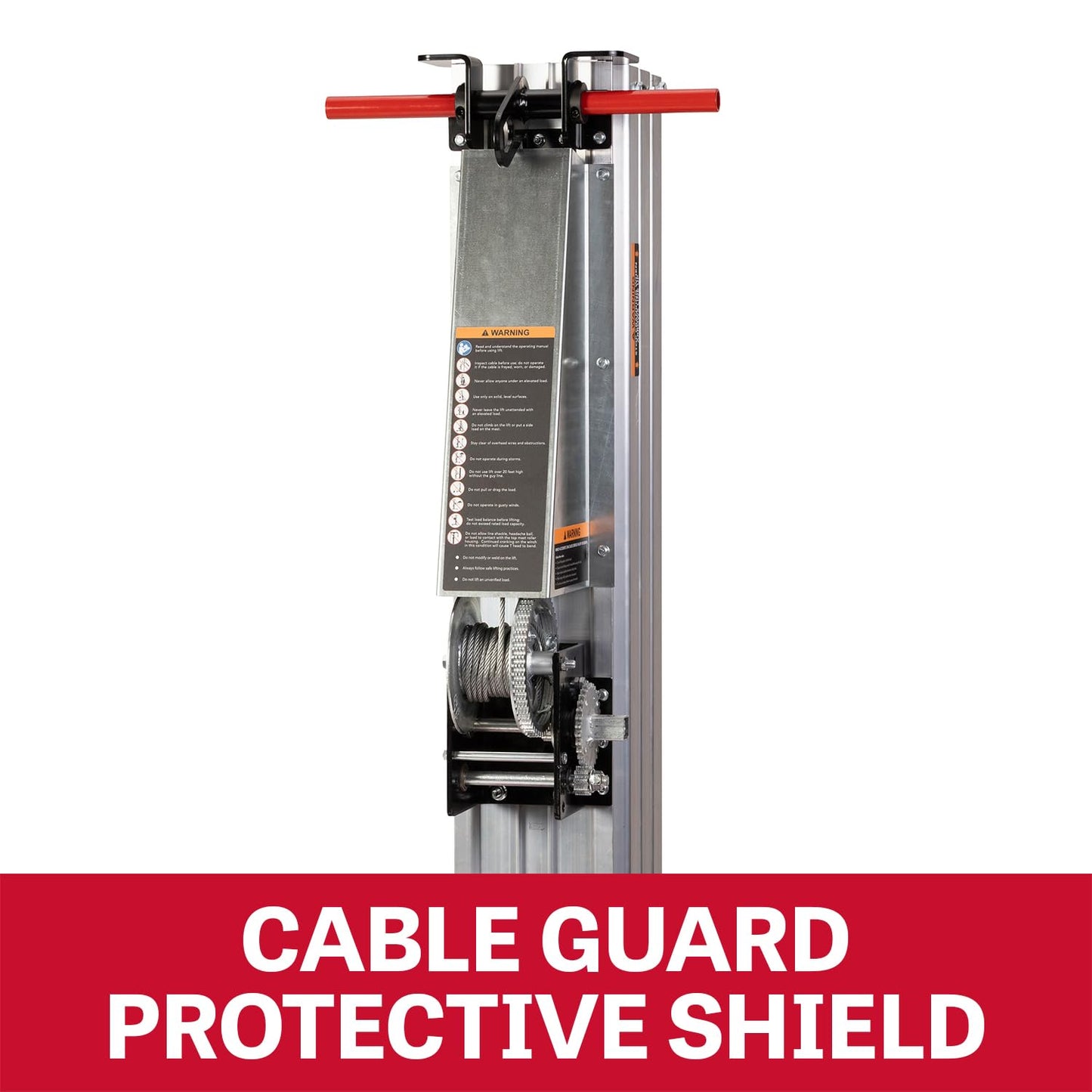 Jet Material Lift, 24 Ft. Lift Height, 650 Lbs. Capacity (JML-24X)