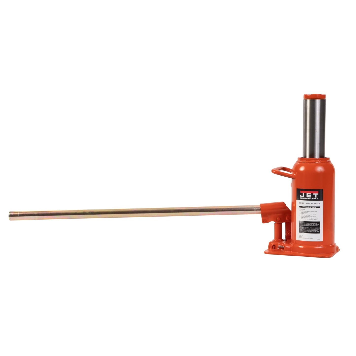 JET 35-Ton Hydraulic Bottle Jack w/ Handle (JHJ-35)