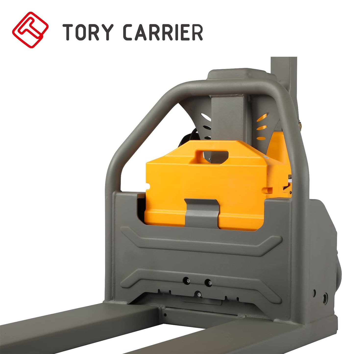 Tory Carrier Full Electric Power Pallet Jack 3300lbs Capacity Lithium Battery Electric Pallet Trucks 48" x27" Fork Size