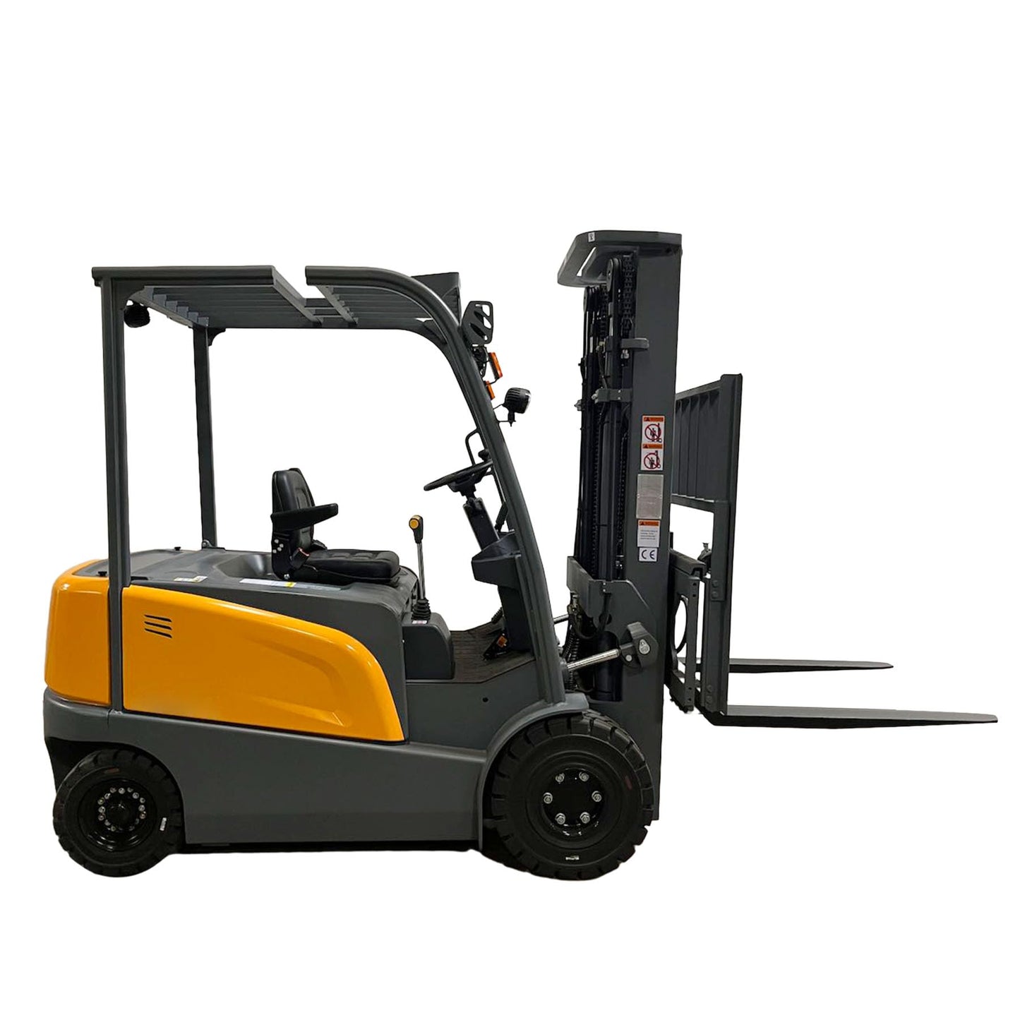APOLLOLIFT 4-Wheel Electric Forklift Lead-Acid Battery Forklift 6600LBS 197" Lifting Height