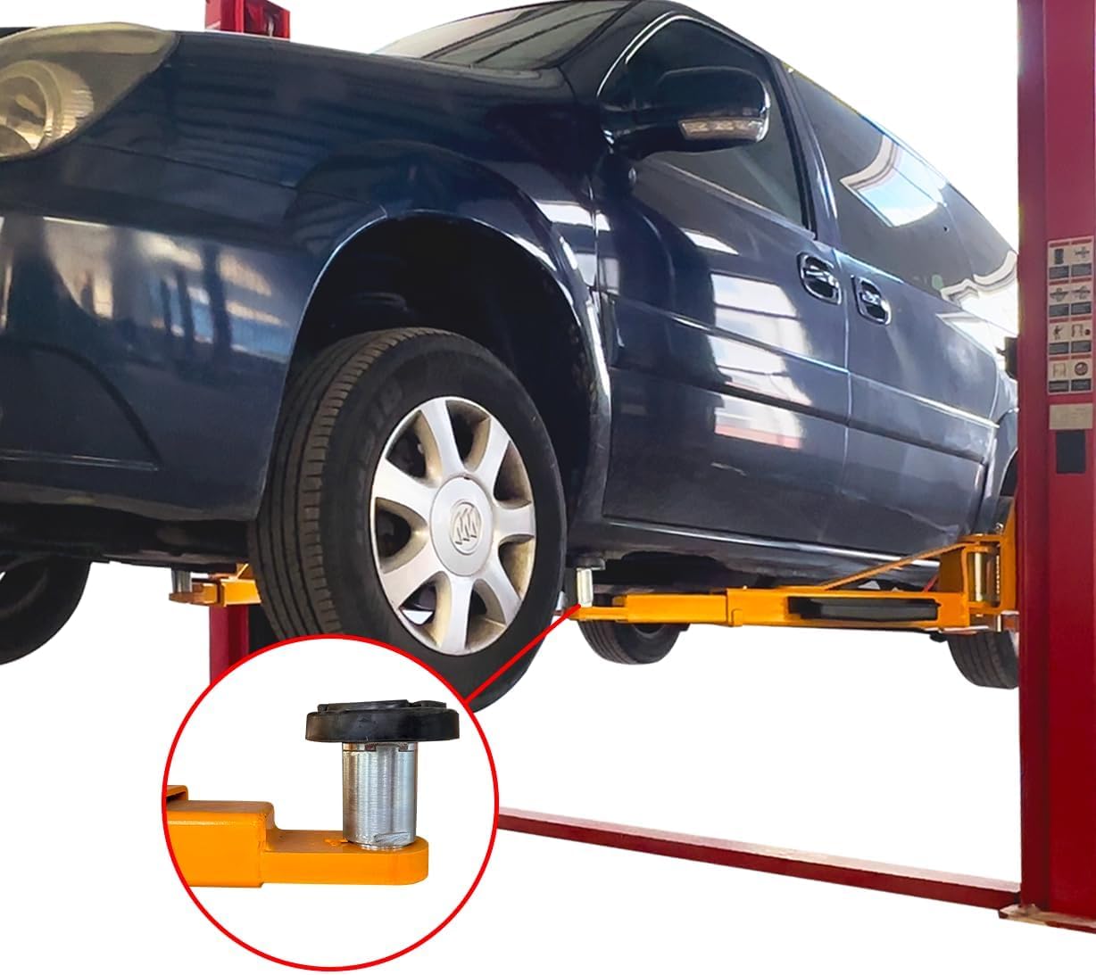 KATOOL 10000lbs 2 Post Lift Car Lift Auto Vehicle Car Lift Truck Hoist Floor Plate 220V (10000lbs)