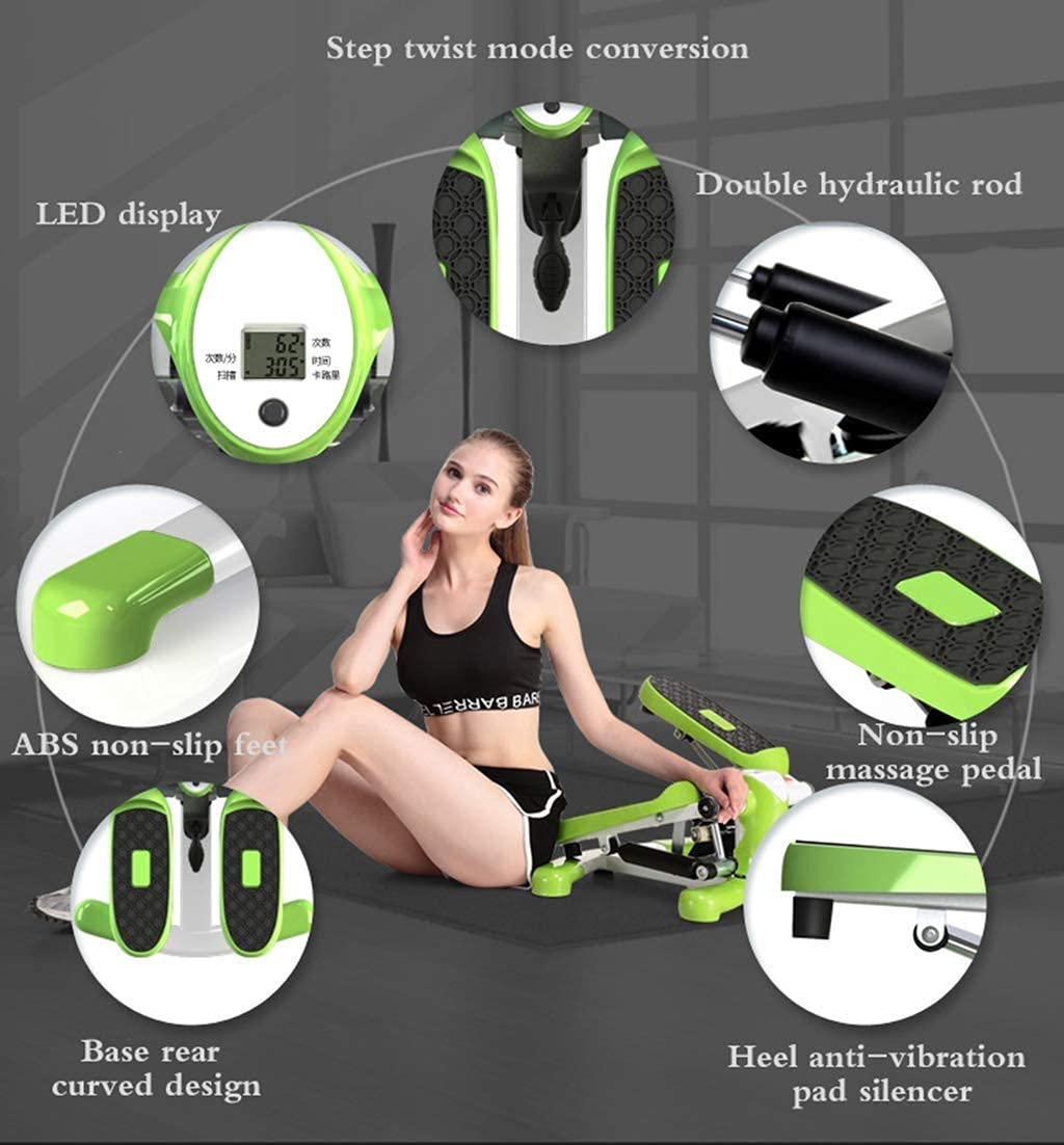 Mini Stepper Exercise Stepper Machine Legs Arms Thigh Toner Toning Machine Workout Training Fitness Stair Steps New