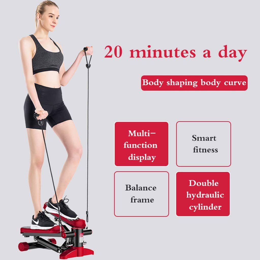 Step Fitness Machines, Sunny Health and Fitness Adjustable Mini Stair Stepper Exercise Equipment Step Machine with Twist