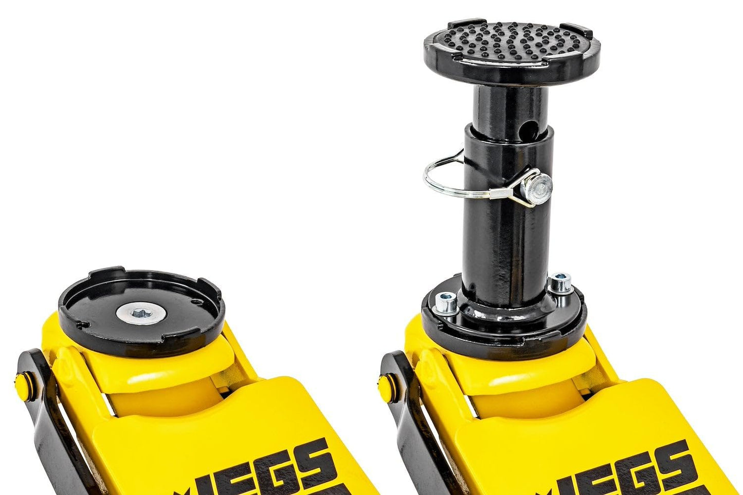 JEGS Heavy Duty 3-Ton Hydraulic Off-Road Floor Jack with Large Wheels and Built in Skid Plate