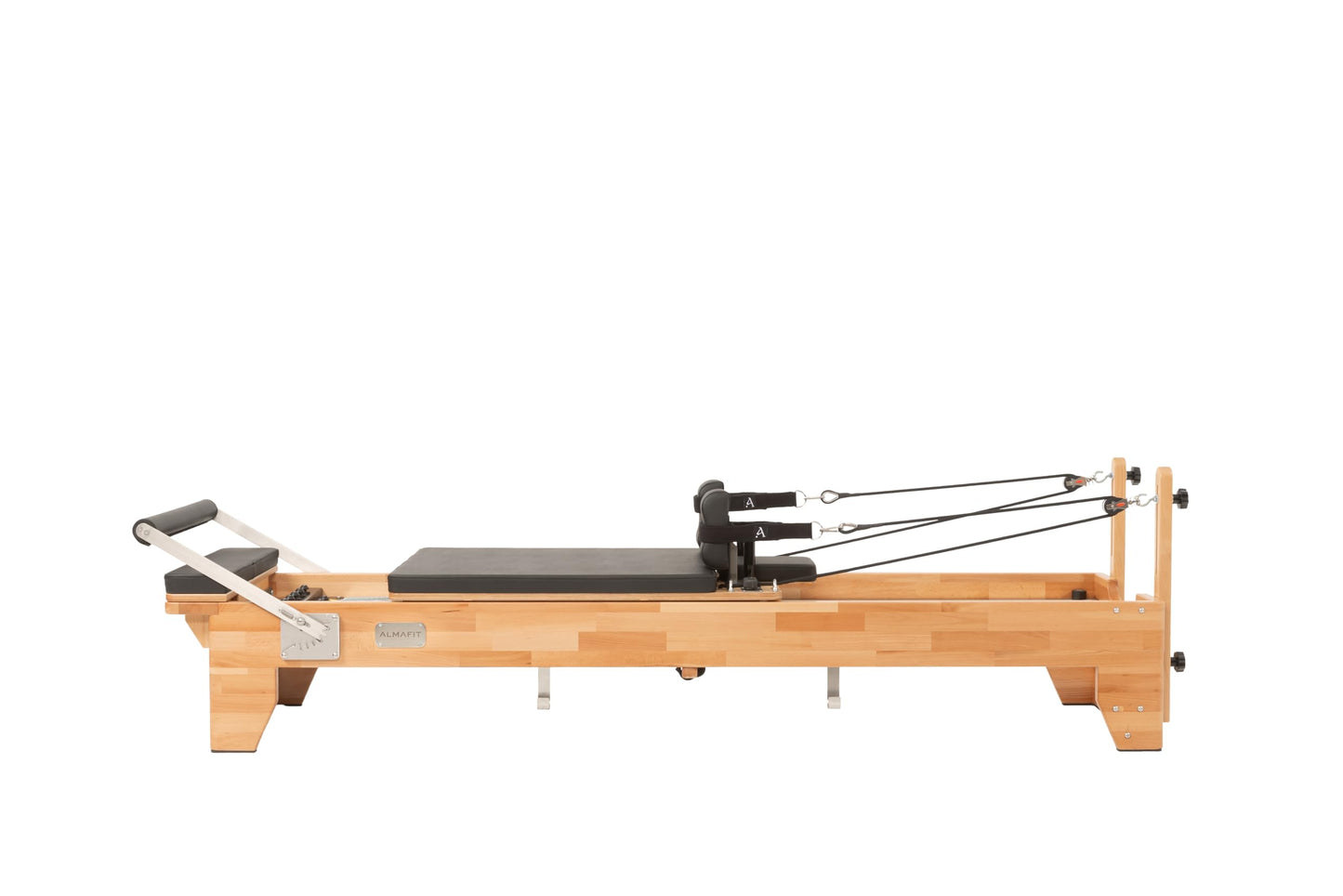 Pilates Reformer Machine – Beginner-Friendly Home & Studio Reformer with Comfortable Padding & Adjustable Resistance – Ideal for New Users – (Summer Sale)