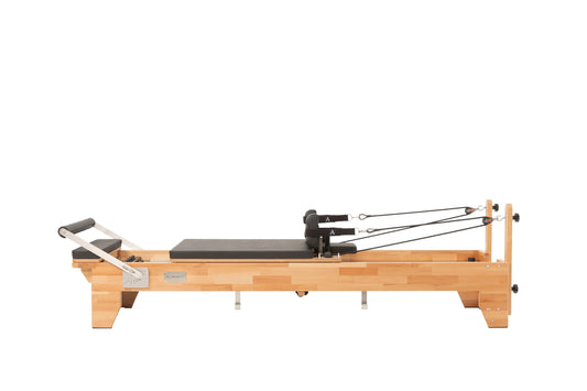 Pilates Reformer Machine – Beginner-Friendly Home & Studio Reformer with Comfortable Padding & Adjustable Resistance – Ideal for New Users – (Summer Sale)