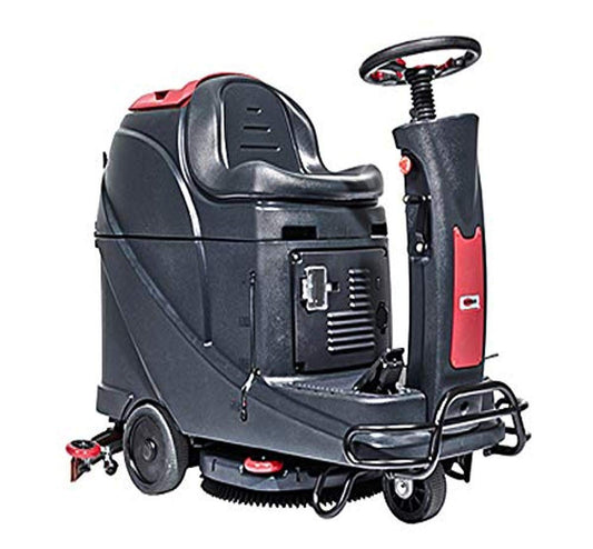 Viper Cleaning Equipment 56385072 AS530R Ride-On Floor Scrubber, 20", 19 Gal, 130Ah Wet Batteries & On-Board Charger