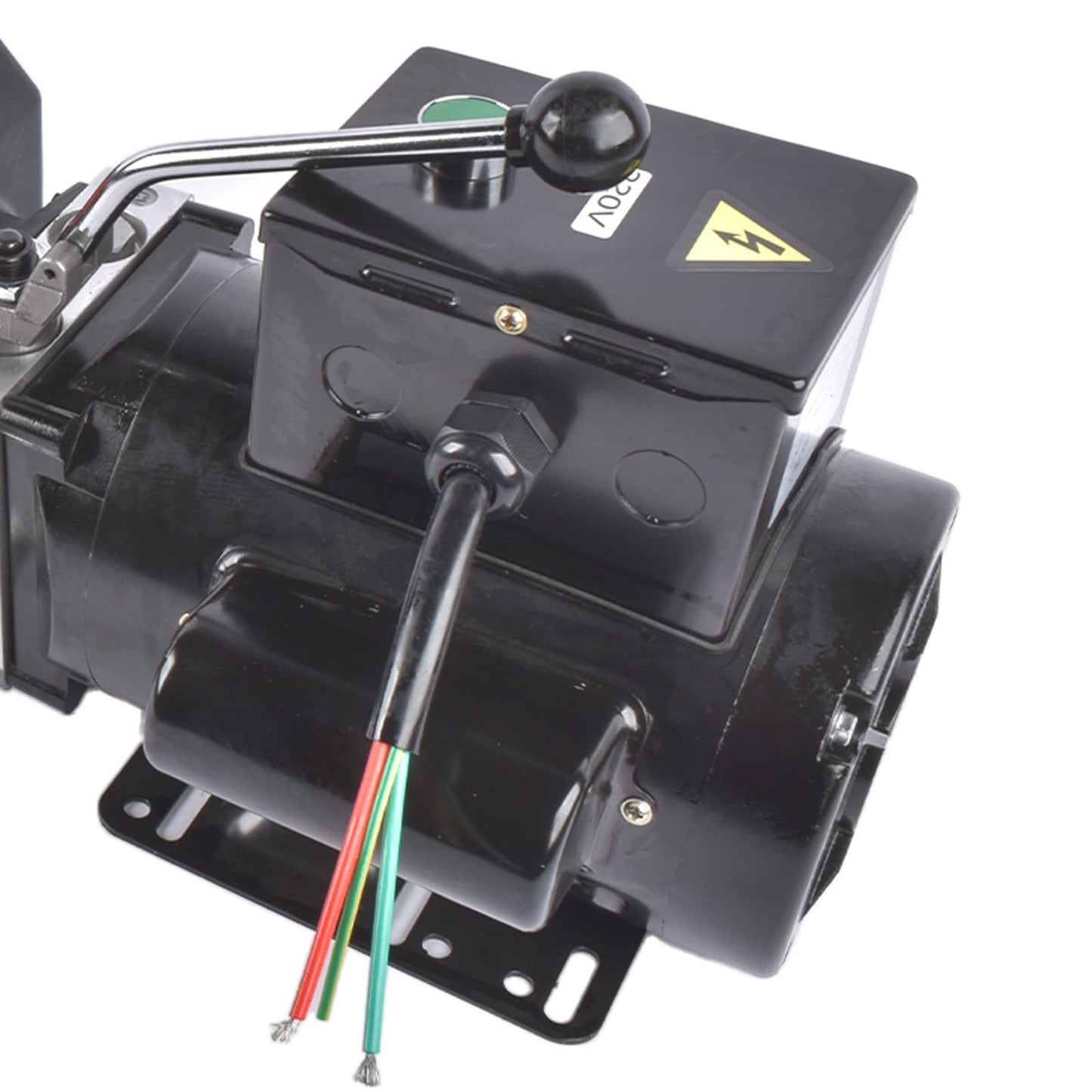 3.7 Gallon Hydraulic Pump, 220V 3HP 2950 PSI Single-Acting Hydraulic Power Unit for 2 & 4 Post Car Lift Dump Trailer Car Lifting Mixizap
