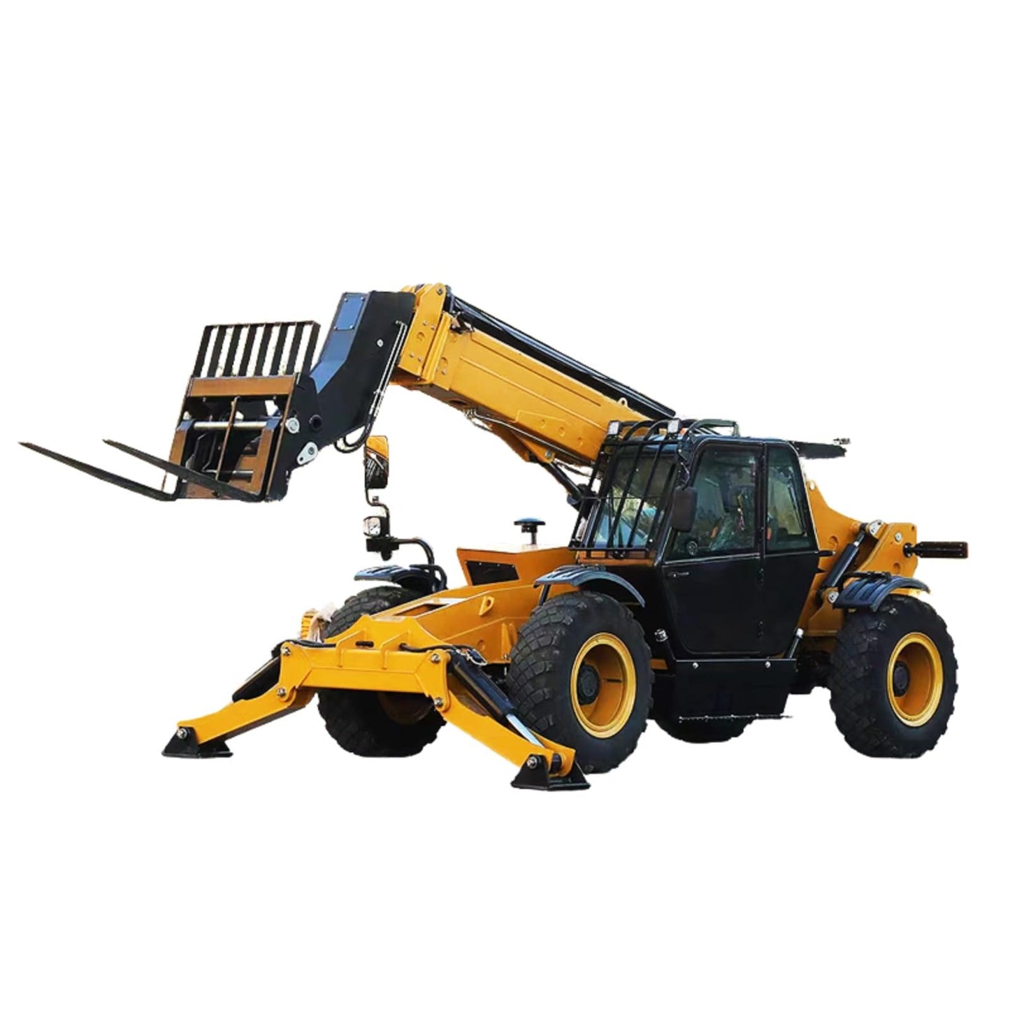 Telescopic Handler, Heavy-Duty Telescopic Boom Forklift – 1–3 Ton Industrial Telehandler for Construction, Logistics & Jobsite Material Handling