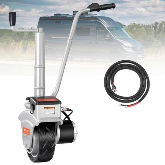 Electric Trailer Mover,550W Trailer Dolly Jack Electric Jockey Wheel Mover with 5-7m/min Speed,Up to 2270kg Load Capacity