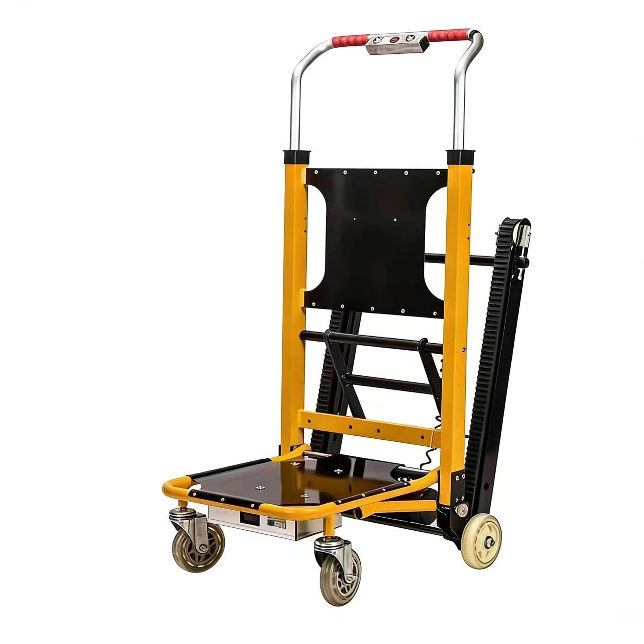 Electric Stair Climbing Cart, Motorized Stair Climber Hand Truck for Moving Heavy Loads Up and Down Stairs