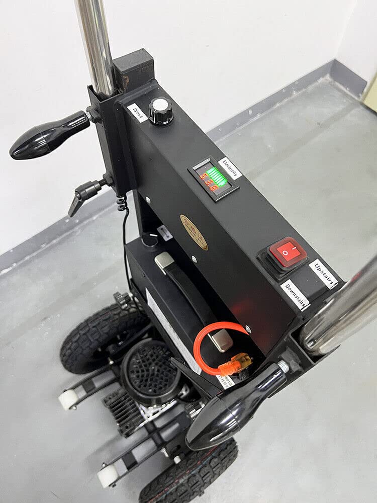 RXFSP Powered Stair Climbing Hand Trucks Dolly Cart for Moving, 880lbs max Load Capacity Stair Climbing Dolly for Easy up/Down Stairs