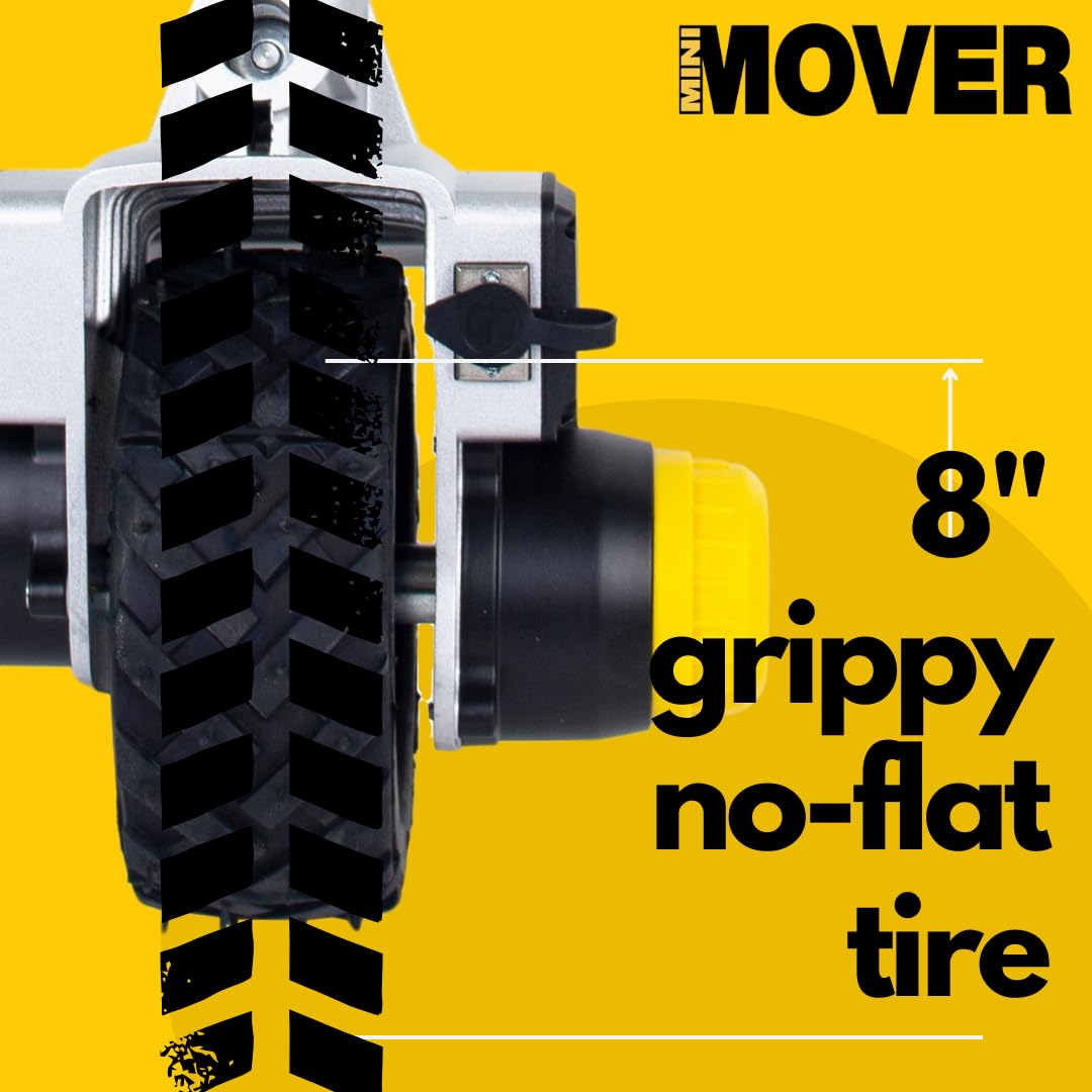Novawinch Mini Mover 3 Plus Trailer Jockey Wheel, 12v Electric, Moves 6000 lbs Rolling Weight (Mini Mover 3 Plus)