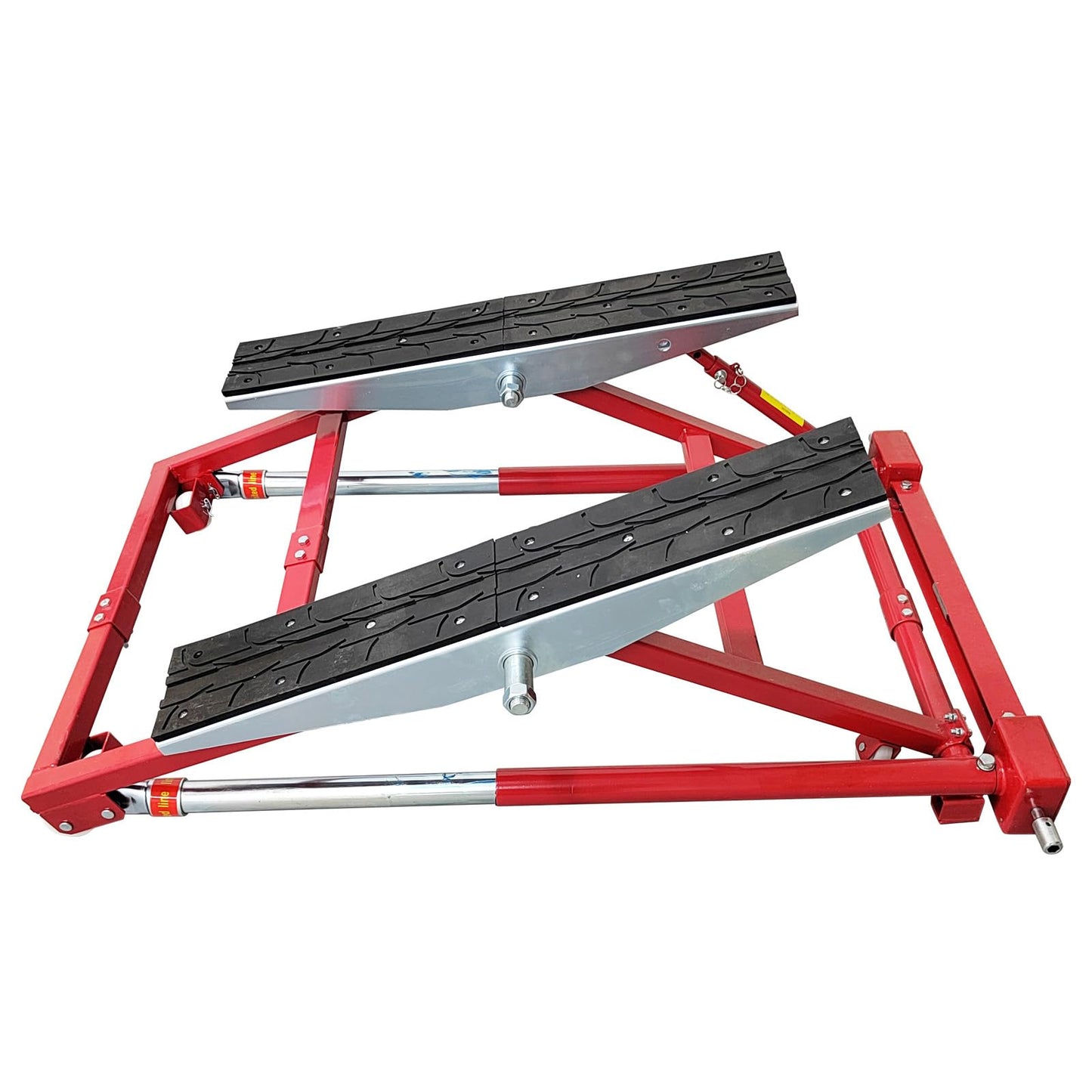 HQHAOTWU Portable Turbine Car Lifter 3306 LBS Capacity, 5.9-22.8 in Adjustable Height Scissor Lift for Auto Maintenance Heavy Lifting, Three Working Width with Casters