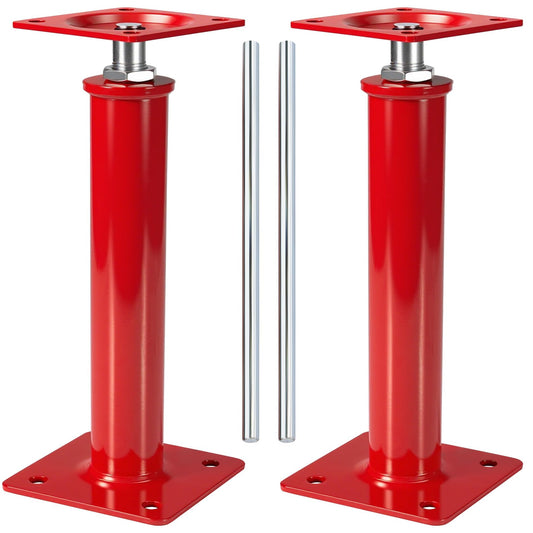 House Jacks for Leveling Crawlspace, 16" - 21" Height Range, 11023 lbs Max Load Capacity, House Floor Jacks Post Pole for Leveling, 2 Pack