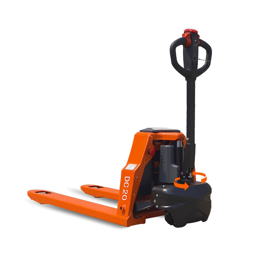 Fully Electric Pallet Jack，4,400lb Load Capacity, Battery-Powered Electric Pallet Lift Equipped with 48" x 27" Forks.6 Hours of Continuous Operation on a Full Charge; for Warehouse Material handling