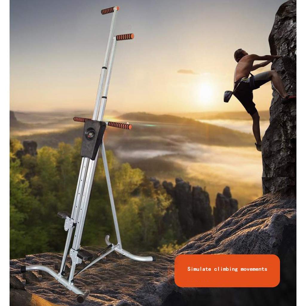 LIPJIA Stepper,Vertical Climber for Home Gym Folding Exercise Cardio Workout Machine Stair Stepper