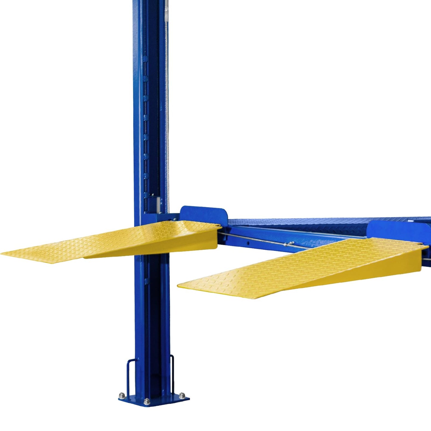 WEIZE 8500LBS 4 Post Vehicle Lift with Moving Casters, 110V/60Hz 1.5 HP Motor, Single Point Release, 71'' Max Lifting Height Portable 4 Post Auto Car Lift for Home Garage, Auto Shop, Vehicle Parking