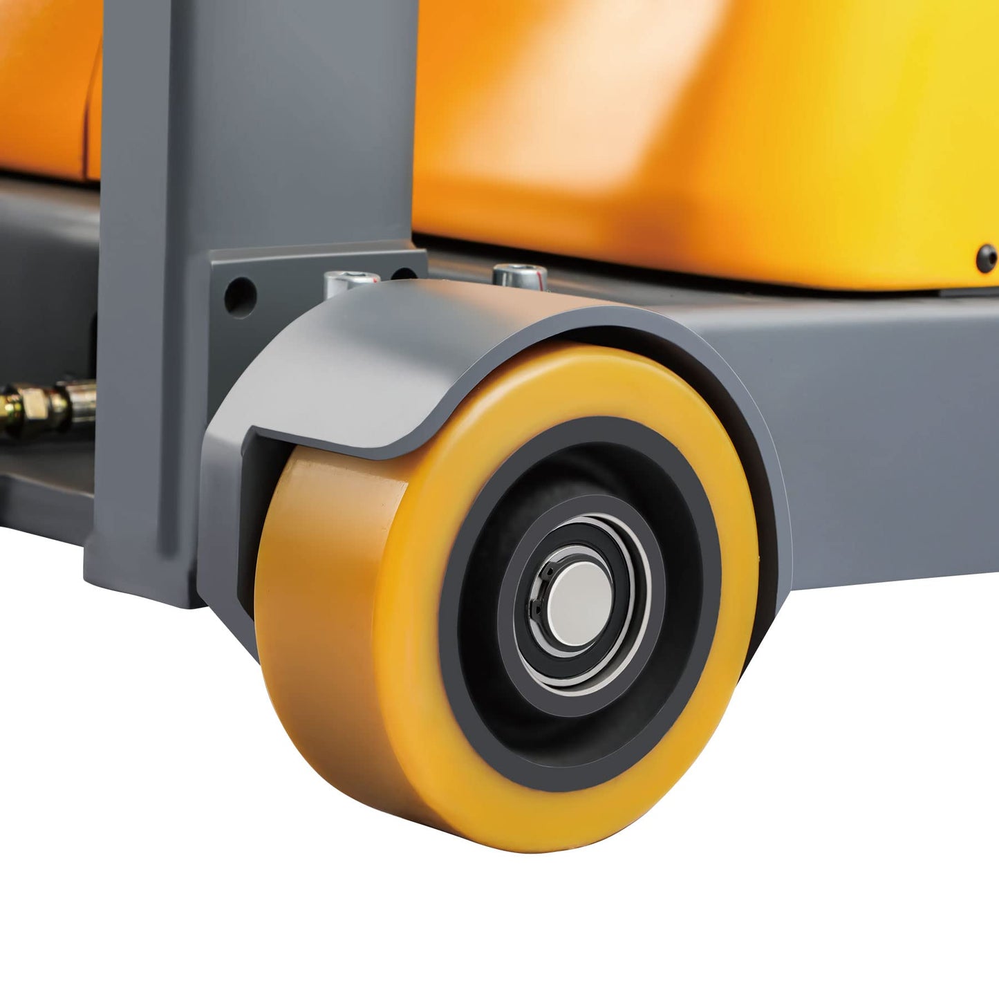 APOLLOLIFT Counterbalanced Electric Stacker 118" Lifting Height 2200lbs Capacity Material Lift