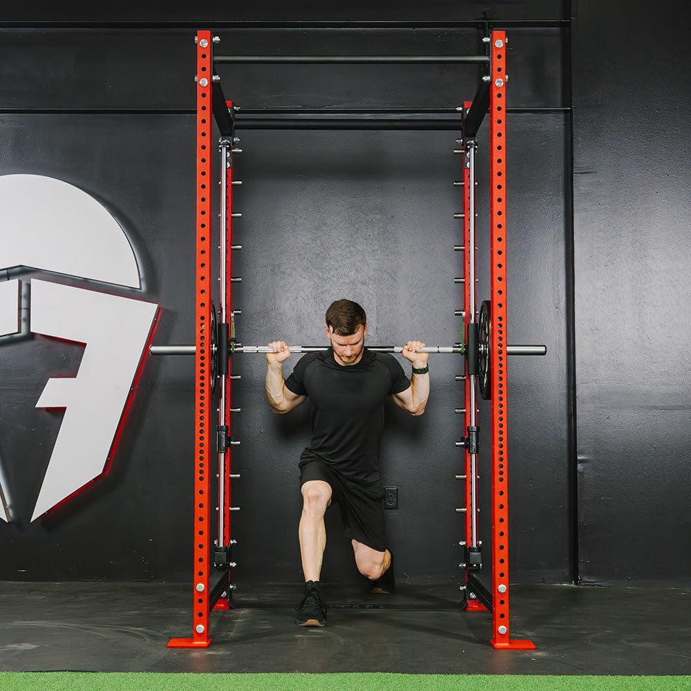 Titan Fitness T-3 Series 82" Smith Machine Power Rack Attachment, 500 LB Capacity, Comes with Smith Olympic Bar, Guide Rods, Safety Catches, Spotter Hooks