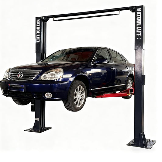 AM-120SD Two Post Car Lift 12000 lbs, 4HP Direct Drive with Single Point Lock Release, Heavy Duty Auto Hoist for Commercial Garage