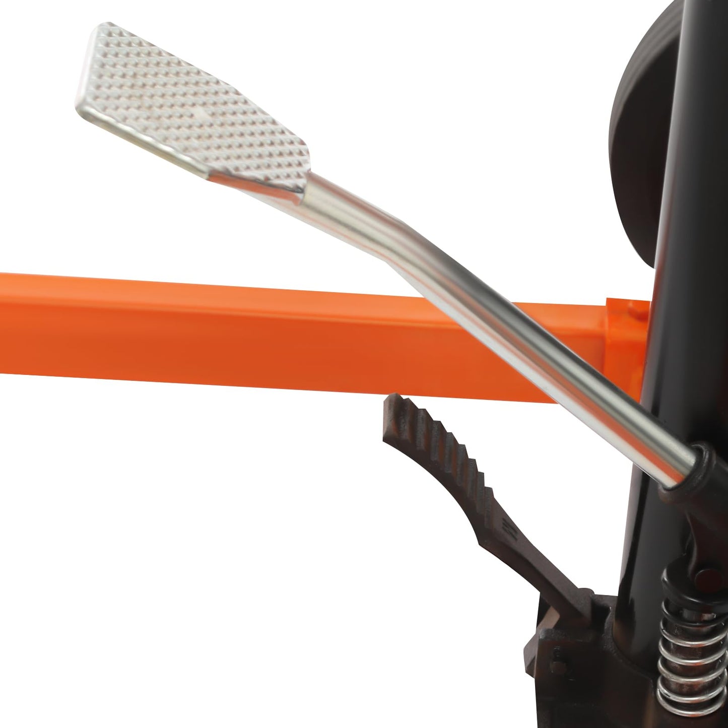 Hydraulic Material Lift Pallet Truck, 440 lbs/450 lbs/577lbs Material Lift Pallet Stacker with 2 Casters, Manual Stacker, Hydraulic Pallet Truck Dolly for Warehouse, Workshop (Max 15.7in, 441lbs)