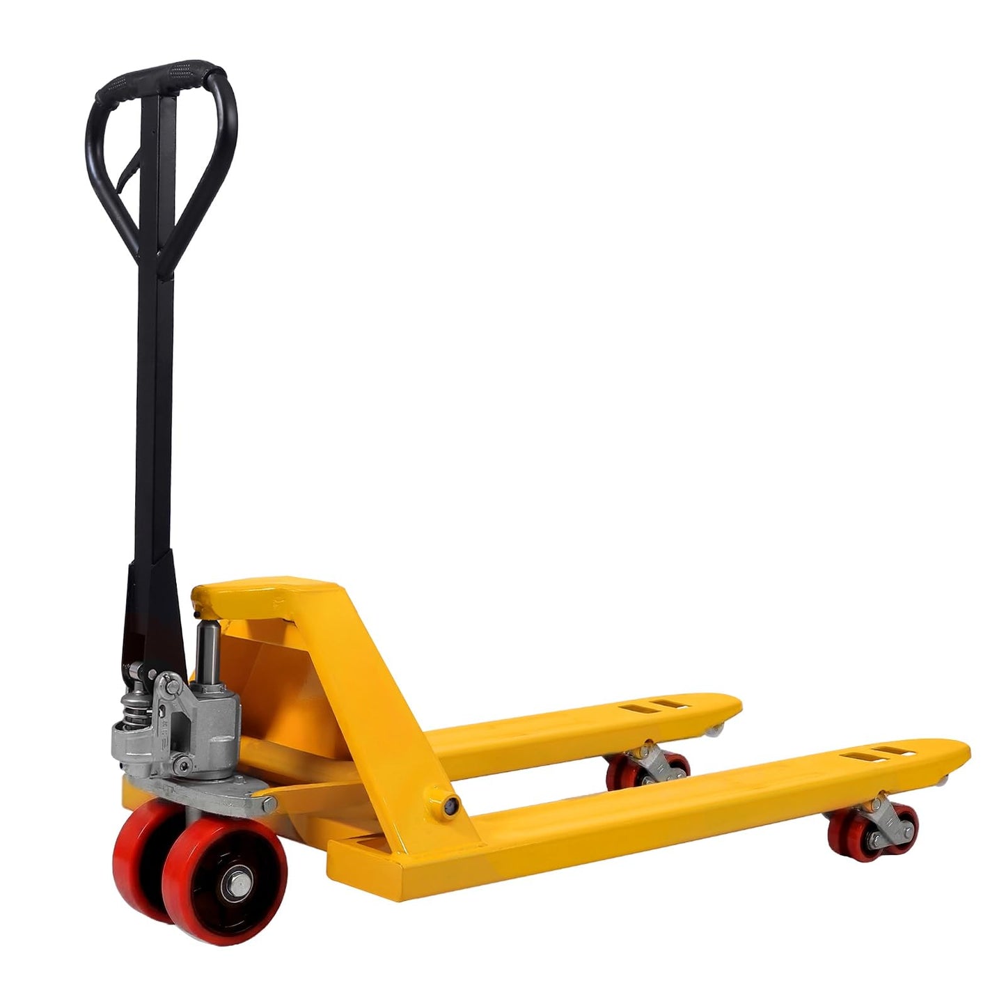 LTMG Pallet Jack, 5500 lbs Capacity Manual Pallet Truck with 27" W x 48" L Forks PU Wheels Industrial Duty Pallet Trucks for Warehouse, Factory, Logistics, Workshop