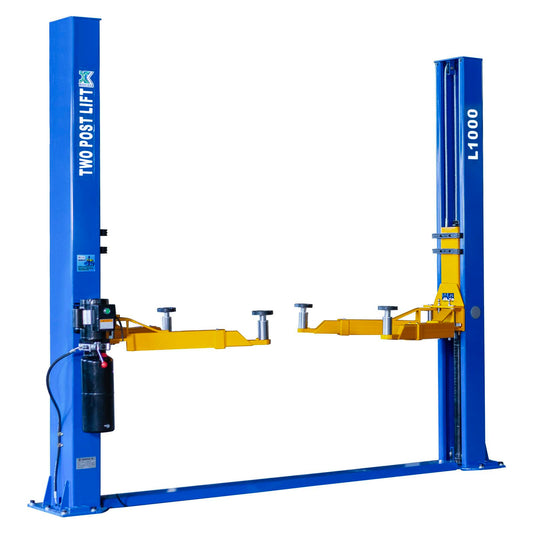 XK-L1000 Auto Truck Hoist 220V Vehicle Lift 10,000 Lbs 2 Post Car Lift 12 Months Parts Replacement