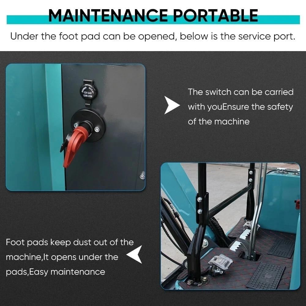 DS-180, 1.8 Ton New Pilot Control KubotaEnigne Diesel Mini Excavator, Digging Machine Attachments as Photos, Include Delivery & Unloading, 12 Months Parts Replacement Service