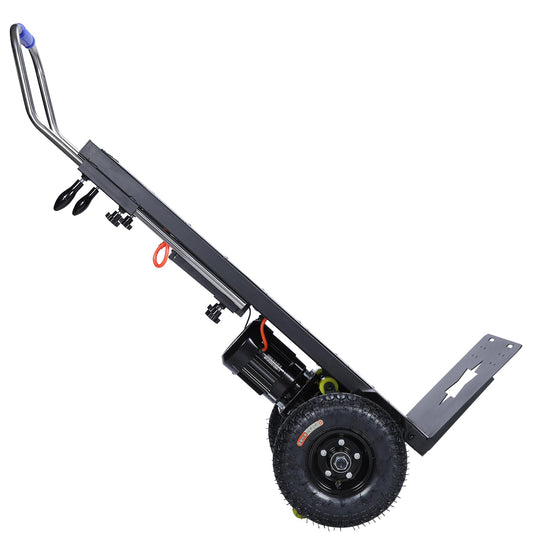 Generic Electric Stair Climbing Dolly 880lbs Capacity 1500W Motor Electric Stair Climbing Hand Trucks with Rope for Warehouse Logistics Moving Furniture