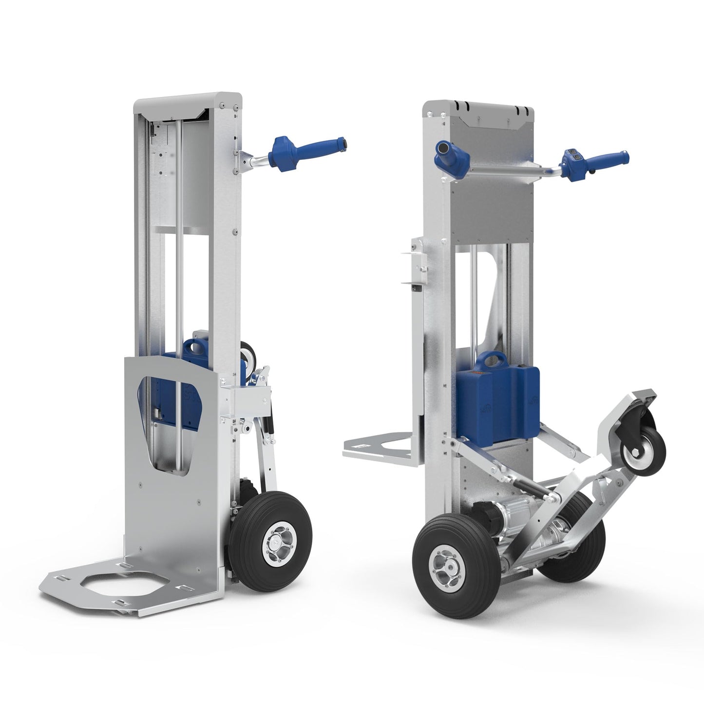 Electric Lifter Hand Truck and Motorized Hand Trucks Dolly Moving Cart - 375 lbs Capacity & 32.3" Max Lift Height of Loading(XSTO LFC170F3)
