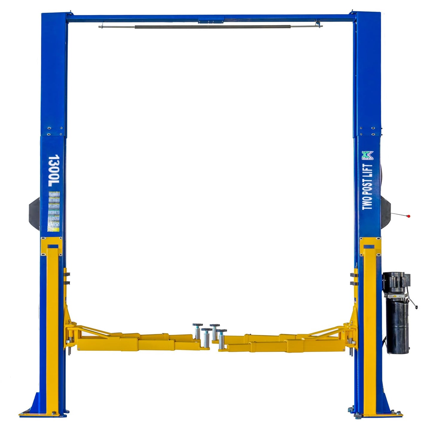 XK-1300L Overhead Auto Lift 3+3 Enhanced Lifting Arm Car Lift 110V Capacity 13000 Lbs Truck Hoist with 36 Months Parts Replacement