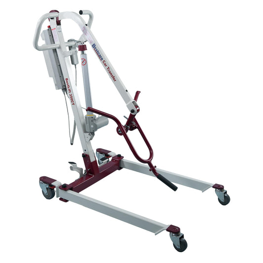 Bestcare PL350CT Mobile Electric Floor Lift - 350 lb Capacity | Compact and Foldable Design | Ideal for Car Transfers, Wheelchairs, and Beds | Easy-to-Use Portable Patient Lift