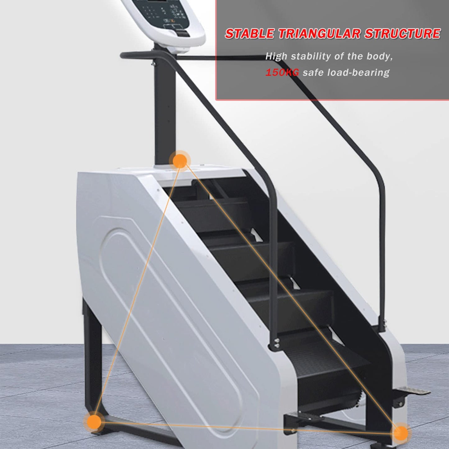 GAORUIFENG Stair Clim Training Machine Clim Machine Clim Stepper Aerobic Adjustable Speed Step Machine
