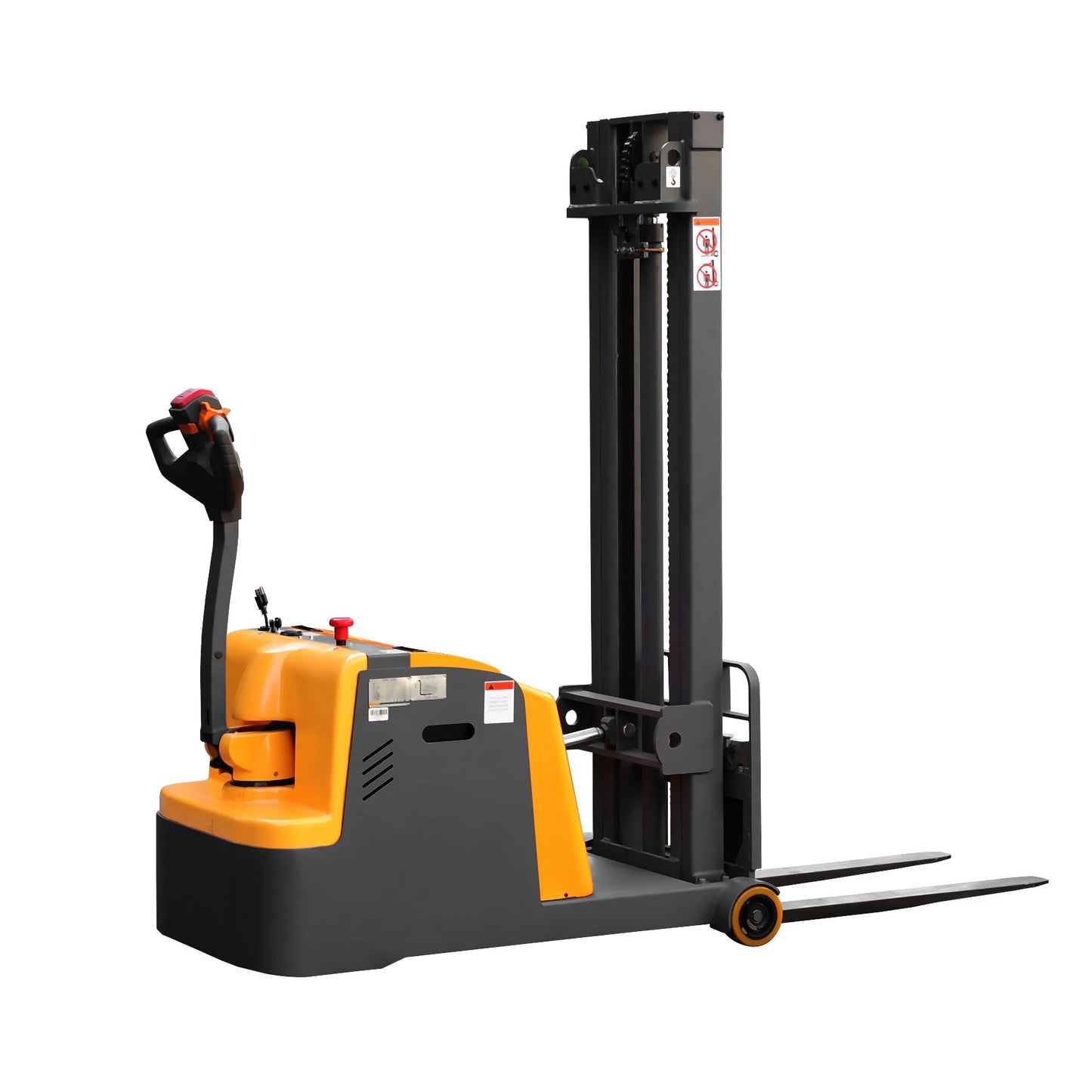 APOLLOLIFT Counterbalanced Electric Stacker 118" Lifting Height 2200lbs Capacity Material Lift
