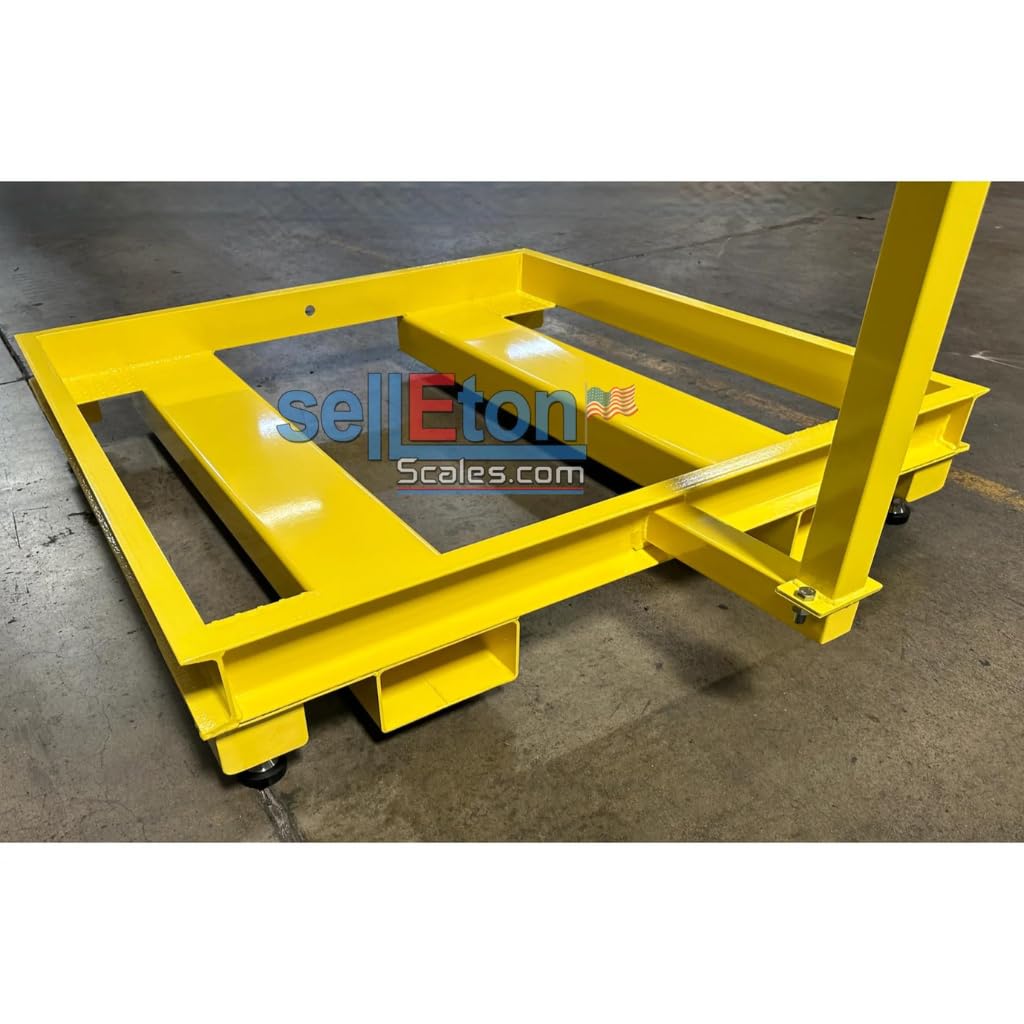 SellEton SL-800-PPF Pit Frame with Forklift Channel Easy Access (with Post & Portable) | 4' X 8' (48" x 96")