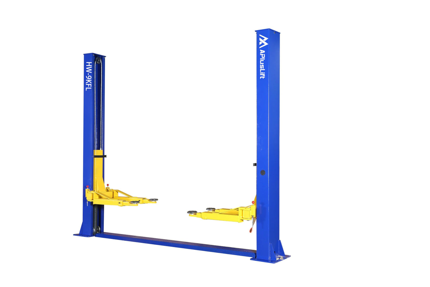 APlusLift HW-9KFL 9,000LB 2-Post Floor Plate Car Lift/Industry Leading 3 Year Warranty