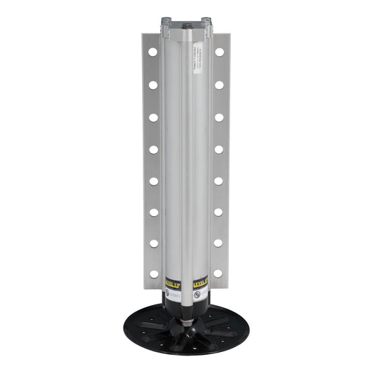 Lippert Aluminum Hydraulic Leveling Jack Assembly with 14,000-lb. Weight Capacity, Universal Fit, 9" Footpad, Easy Installation - 2365601