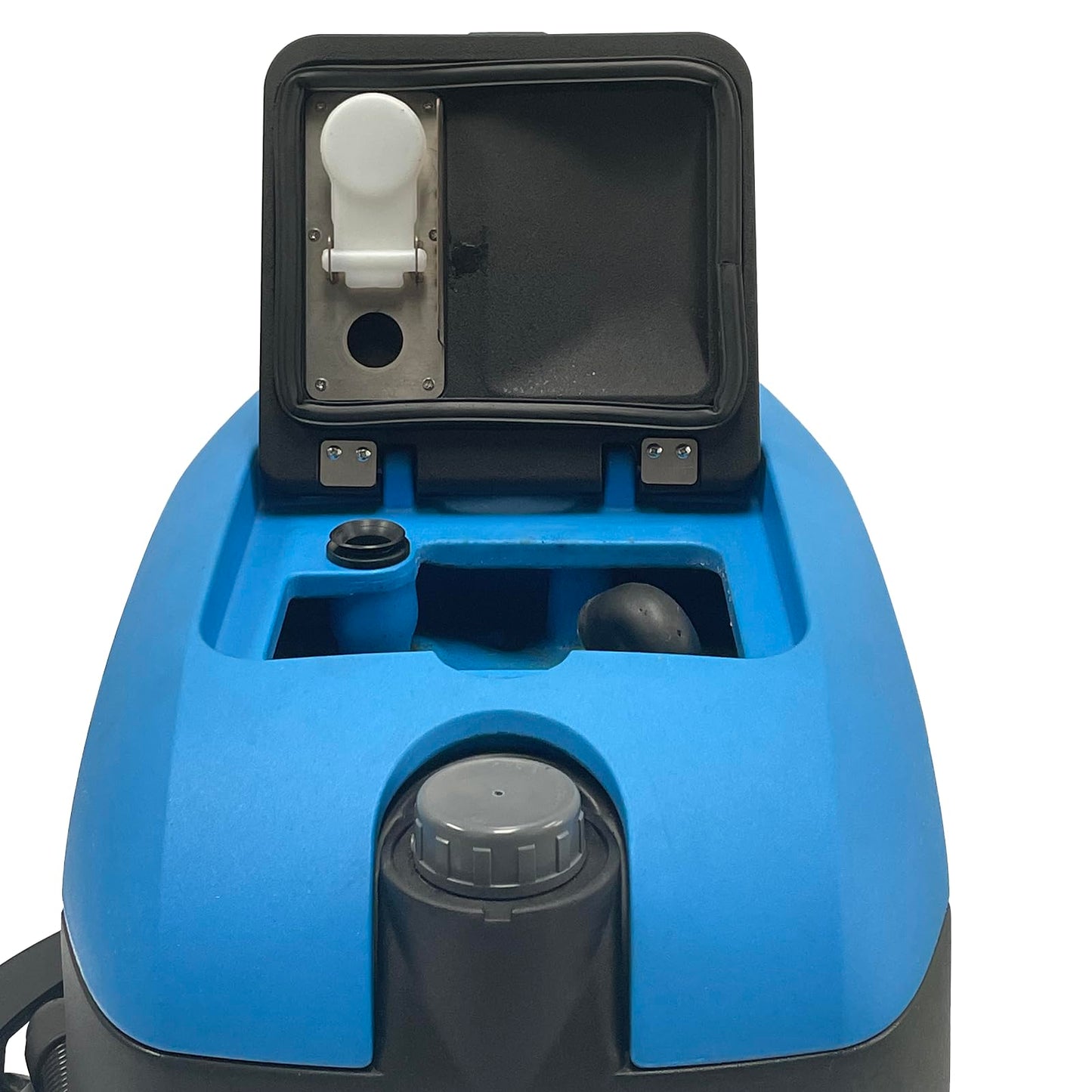 TORDXICS Portable Floor Scrubber Machine，Bidirectional 180 Degree Rotation Brush(Push Forward/Backward) ， Powerful 200W Motor ，for Large Areas Cleaning Works,Hotels,Office