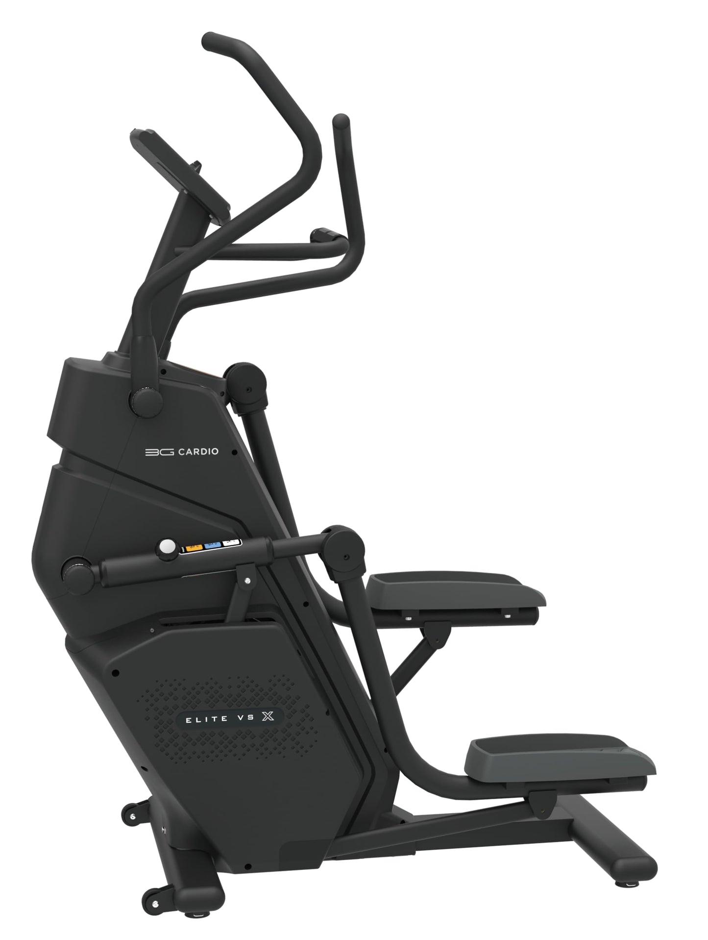 3G Cardio Elite VS X Vertical Stair Stepper with 14” /15”/ 16” Adjustable Climbing Stride, Small Space Saving 49.6” Footprint, FreeSync™ FTMS Smart HD Connectivity, 350LB Max Weight, 5 Year Warranty