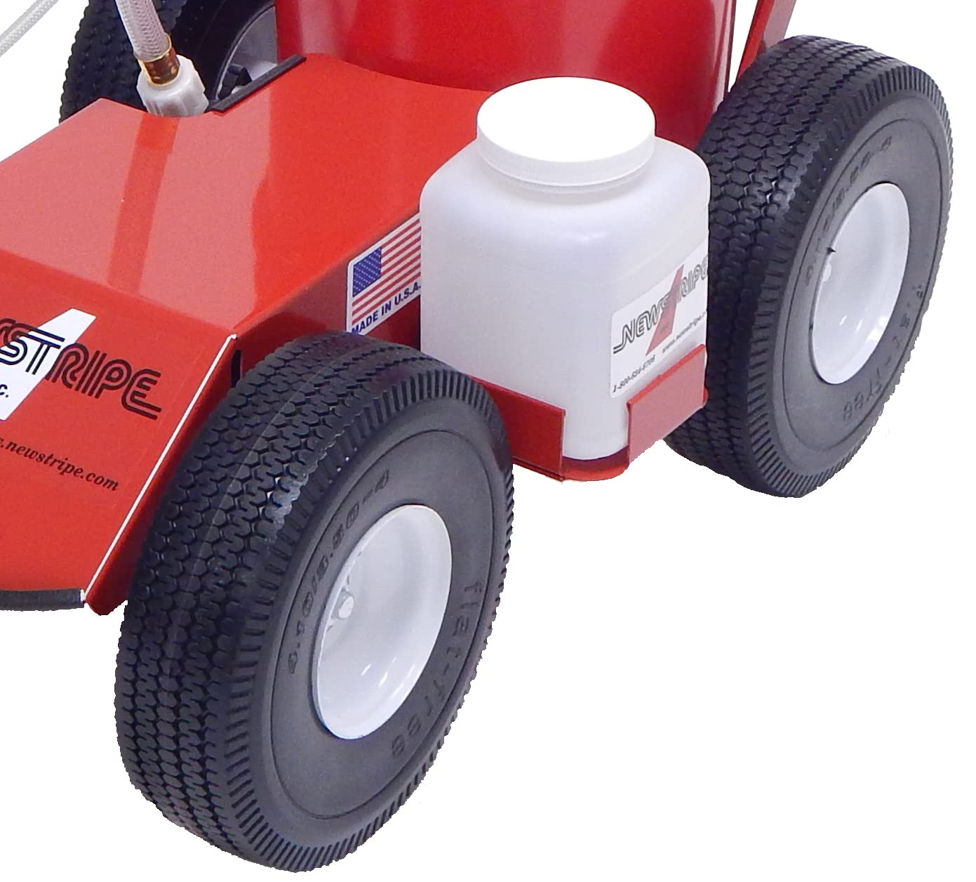 Newstripe EcoLiner Plus Battery Powered Field Striper (Part# 10004484) Field Use Only | Heavy Duty Diaphragm Pump, Detachable Spray, 1 Gallon Cleaning Tank, 12V Battery | 2 Year Warranty | Made in USA