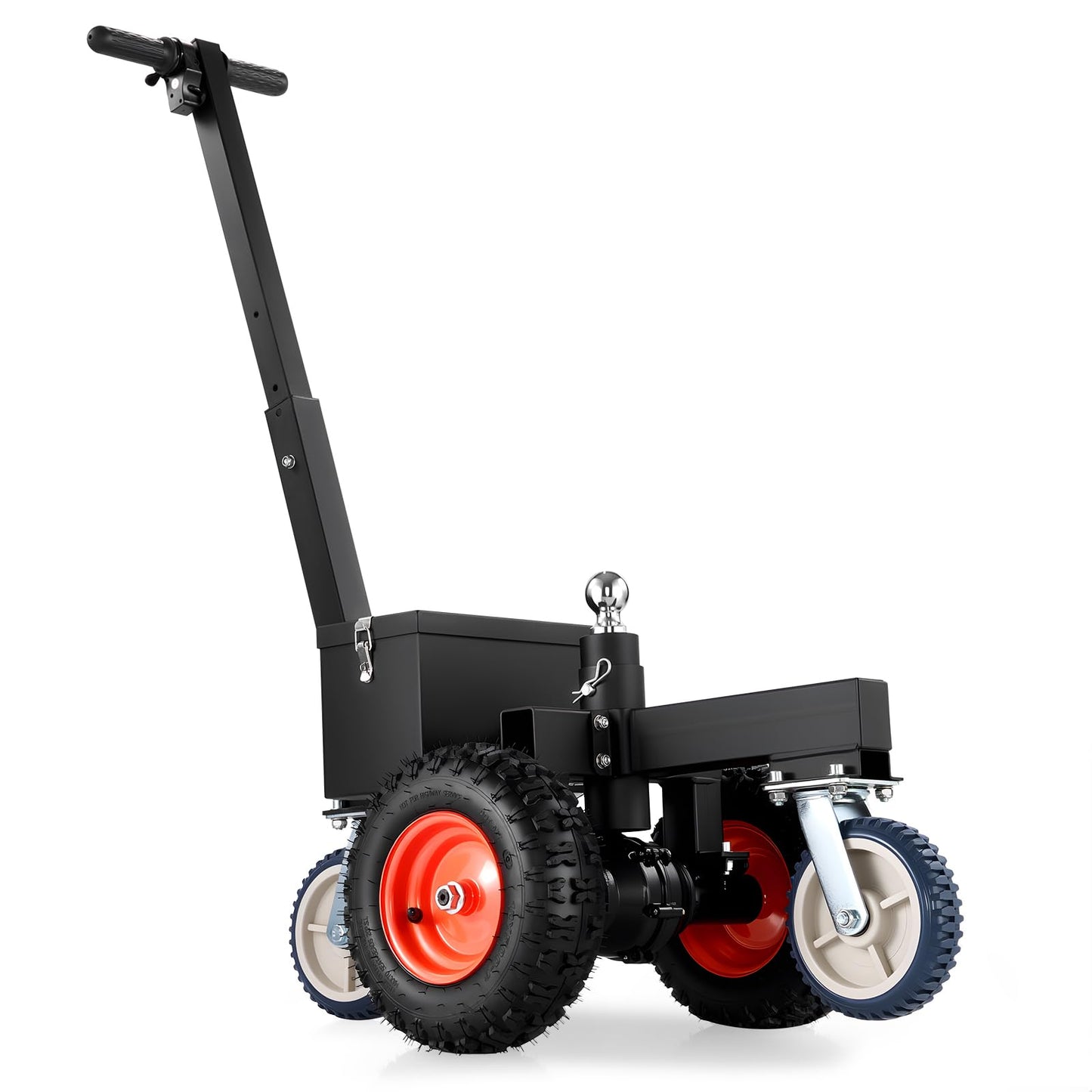 VEVOR Electric Trailer Dolly, 3600 lbs Max Trailer Weight 600 lbs Max Tongue Weight, DC 24V 800W Motorized Trailer Dolly with 2 & 1-7/8 Inch Hitch Balls for RV Campers, Cargo & Utility, Boat Trailers