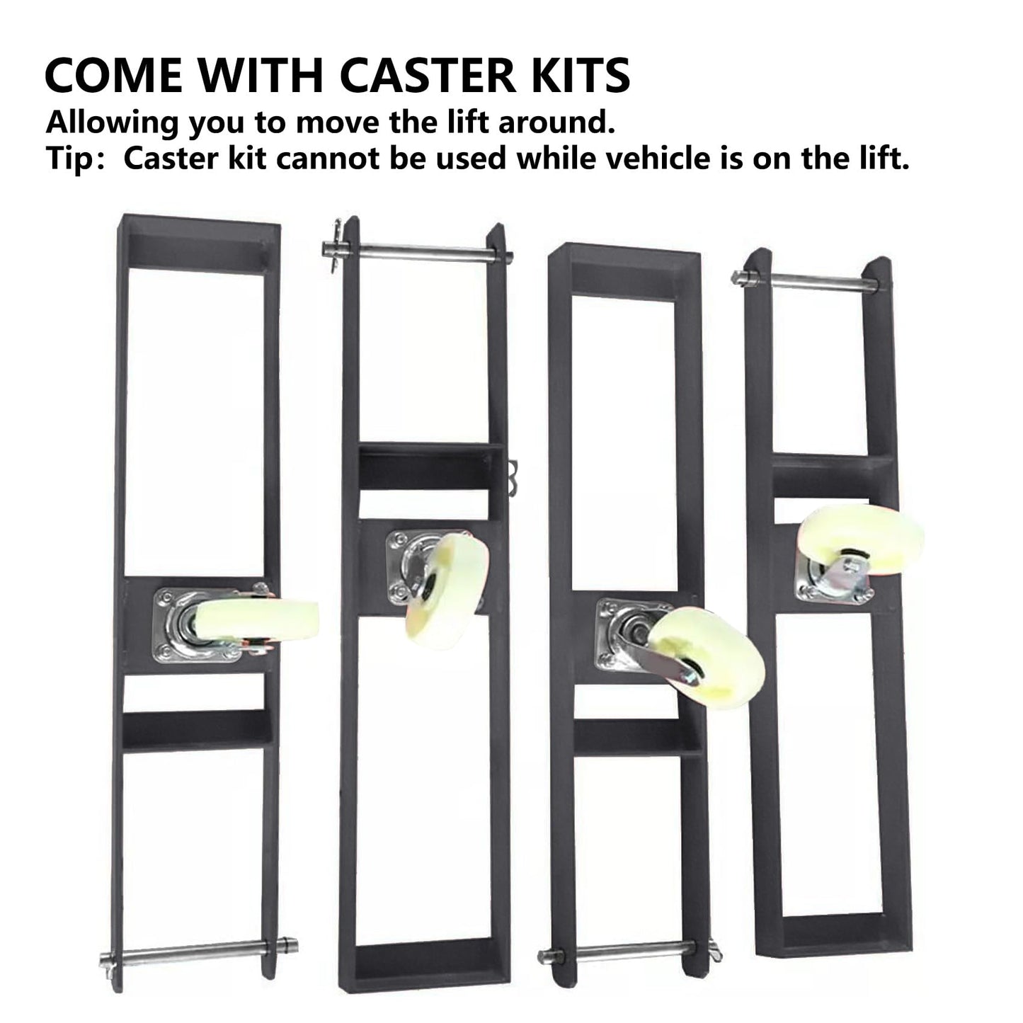 MutsMover 8,500 LBS 4-Post Car Lift, Extra Tall & Wide Parking and Storage Auto Lift with 71" Max Height, Heavy-Duty Hydraulic System for Garage, Parking, or Workshop Use, 12 Months Warranty, 110V
