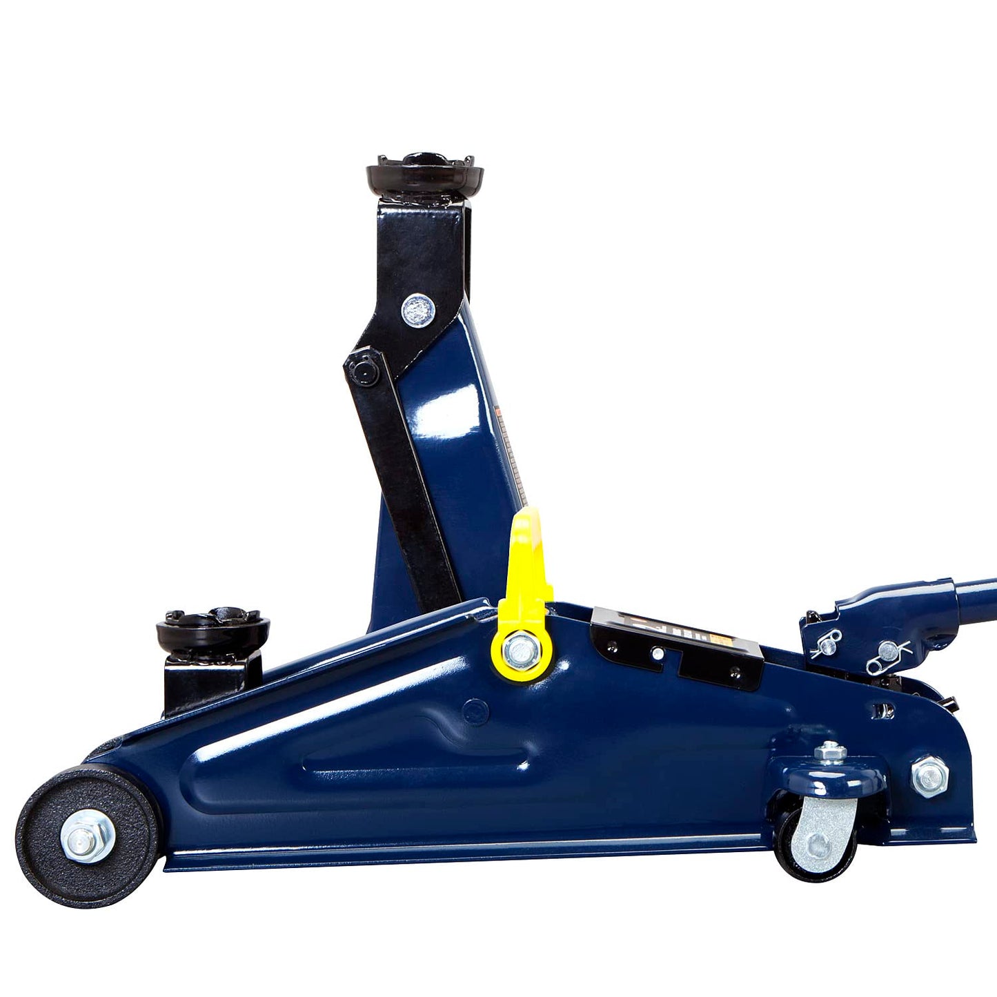 Big RED AT82001UR Torin Hydraulic Trolley Service/Floor Jack Combo with 2 Jack Stands, 2 Ton (4,000 lb), Blue