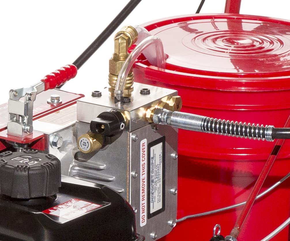 Athletic Field Airless Striping Machine (Model# 4600 Part# 10003031) | Pavement & Warehouse Striping | High Pressure | Light Weight | 3000 PSI Spray Pump | Fix Uneven Athletic Fields | Made in USA