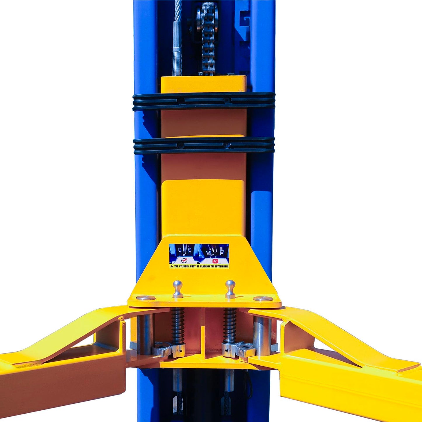XK-10,000lbs Car Lift L1100 220V 2 Post Lift Car Auto Truck Hoist 12 Month Parts Replacement
