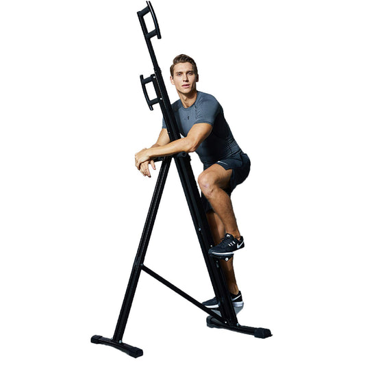 Foldable Stair Stepper Adjustable Step Machine Vertical Climber Exercise Fitness Equipment for Home Gym Cardio Climbing